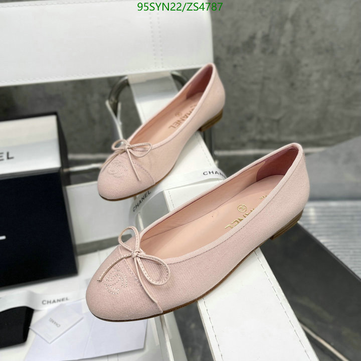Chanel-Ballet Shoes,Code: ZS4787,$: 95USD