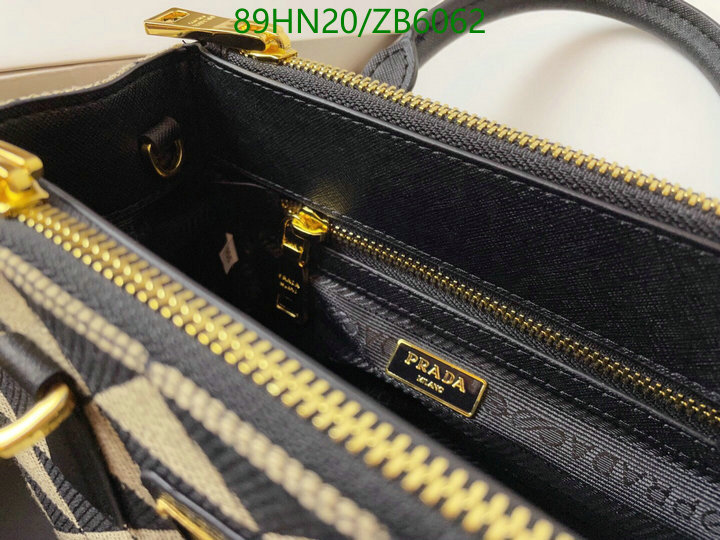 Prada Bag-(4A)-Handbag-,Code: ZB6062,$: 89USD