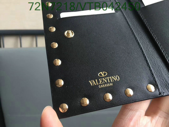 Valentino Bag-(Mirror)-Wallet-,Code: VTB042450,$:72USD