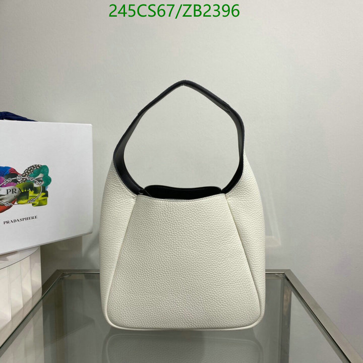 Prada Bag-(Mirror)-Handbag-,Code: ZB2396,$: 245USD
