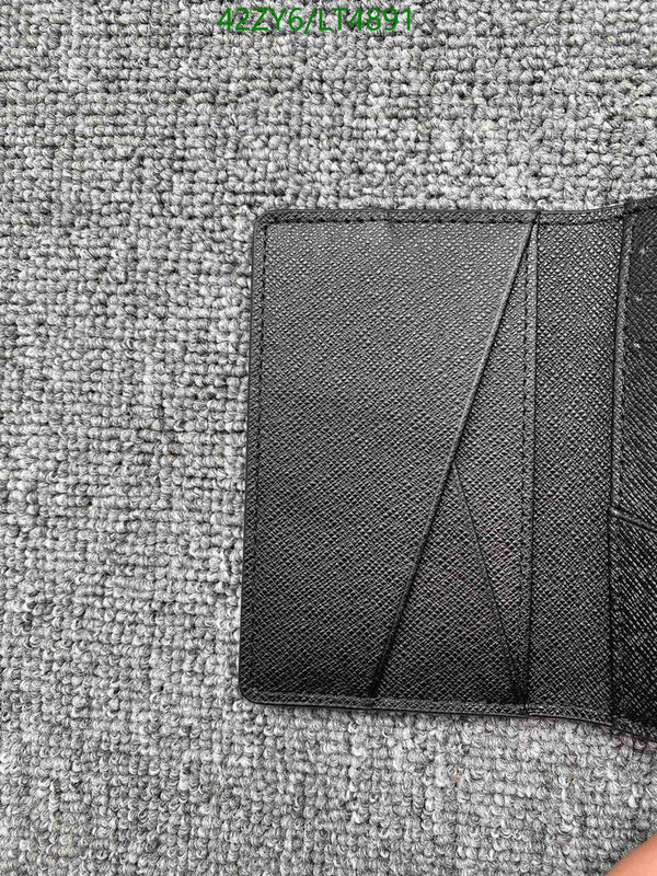 LV Bags-(4A)-Wallet-,Code: LT4891,$: 42USD