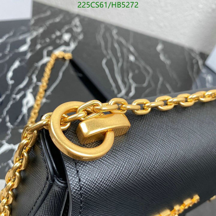 Prada Bag-(Mirror)-Diagonal-,Code: HB5272,$: 225USD