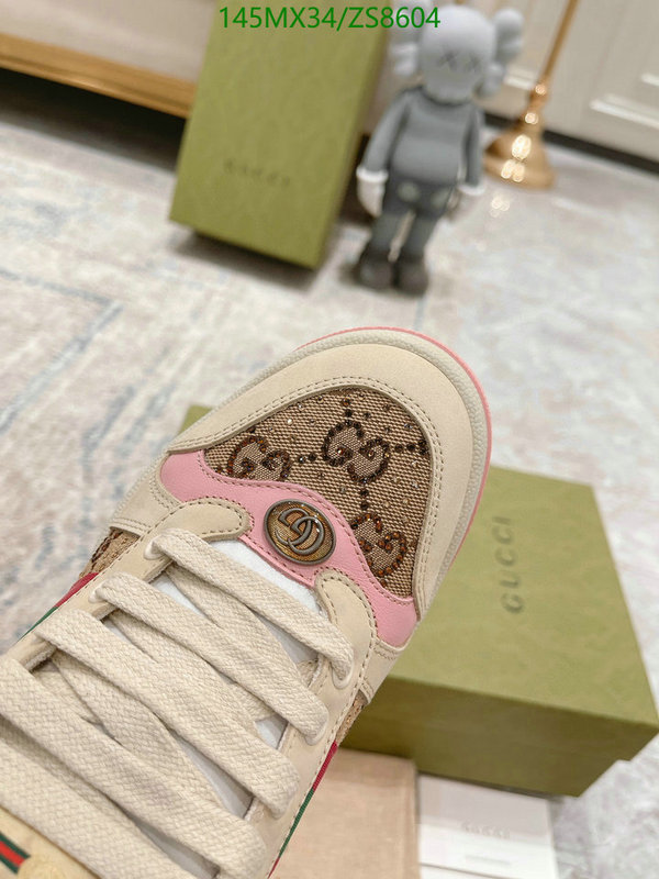 Men shoes-Gucci, Code: ZS8604,$: 145USD