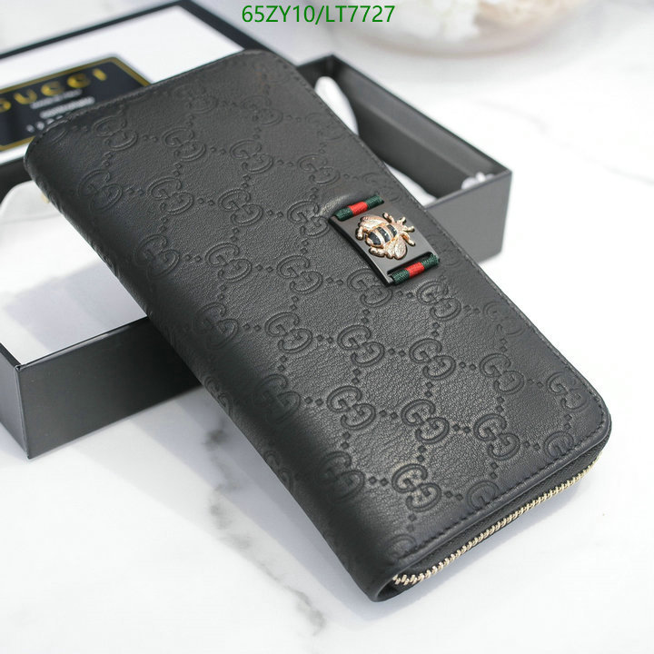 Gucci Bag-(4A)-Wallet-,Code: LT7727,$: 65USD