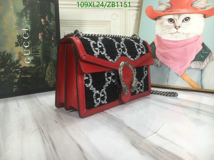 Gucci Bag-(4A)-Dionysus-,Code: ZB1151,$: 109USD