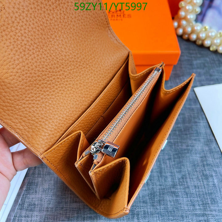 Hermes Bag-(4A)-Wallet-,Code: YT5997,$: 59USD