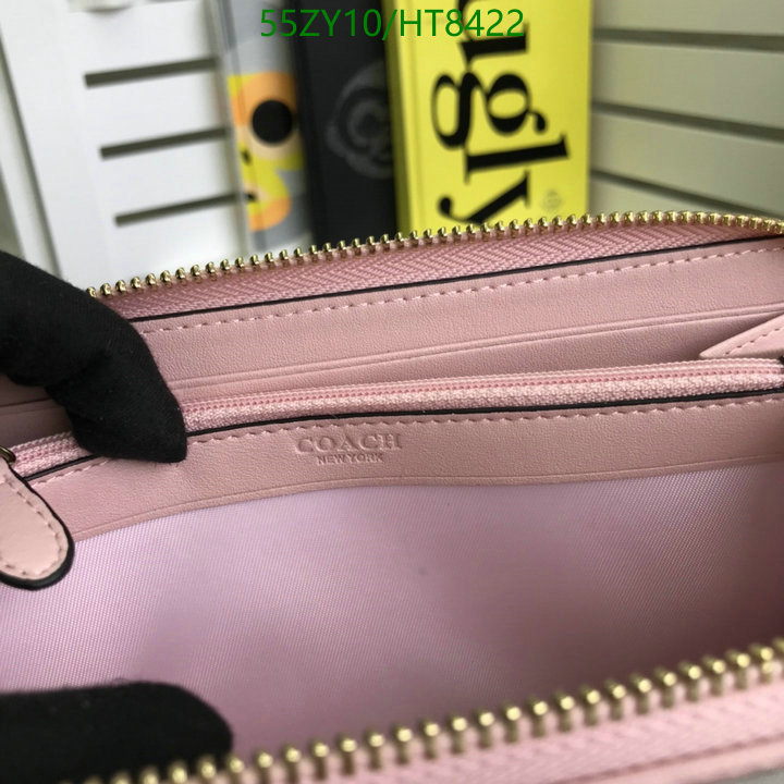 Coach Bag-(4A)-Wallet-,Code: HT8422,$: 55USD