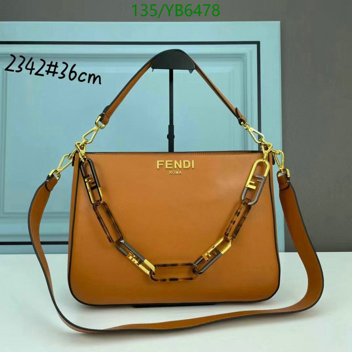 Fendi Bag-(4A)-Handbag-,Code: YB6478,$: 135USD
