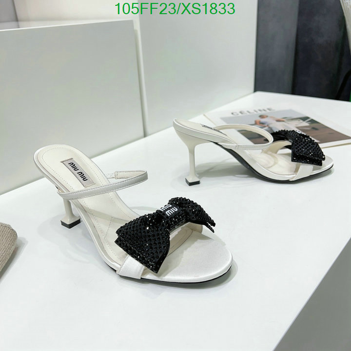 Women Shoes-Miu Miu, Code: XS1833,$: 105USD