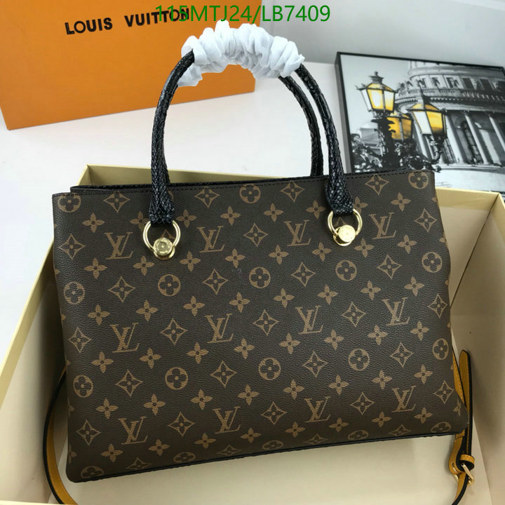 LV Bags-(4A)-Handbag Collection-,Code: LB7409,$: 115USD