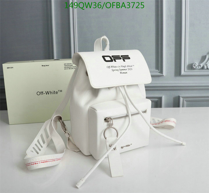 Off-White Bag-(Mirror)-Backpack-,Code: OFBA3725,$: 149USD