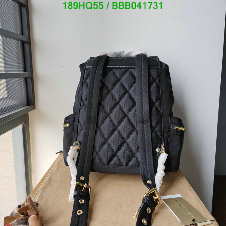 Burberry Bag-(Mirror)-Backpack-,Code: BBB041731,$: 189USD