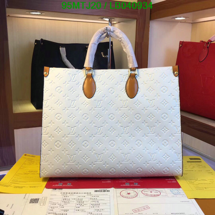 LV Bags-(4A)-Handbag Collection-,Code: LB040934,$: 95USD