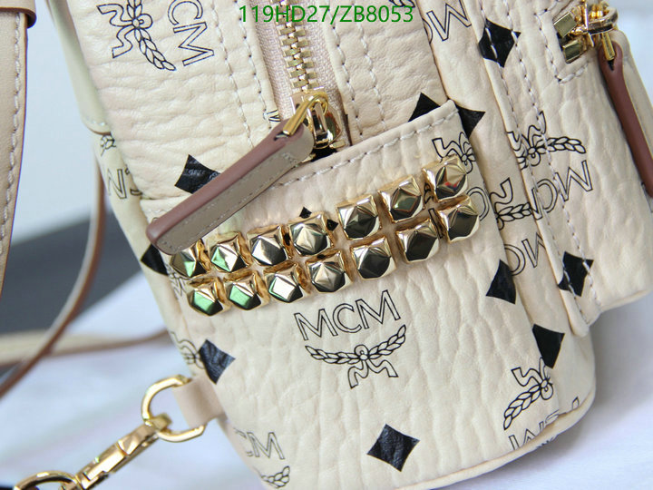 MCM Bag-(Mirror)-Backpack-,Code: ZB8053,$: 119USD