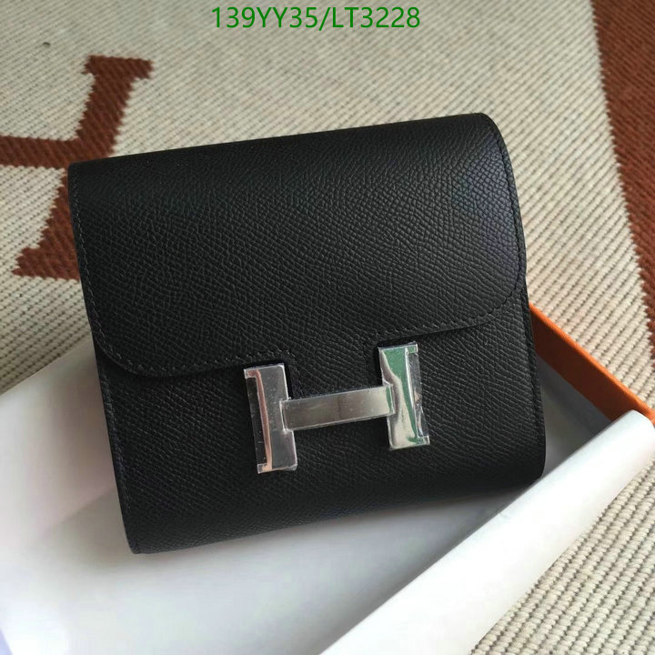 Hermes Bag-(Mirror)-Wallet-,Code: LT3228,$: 139USD