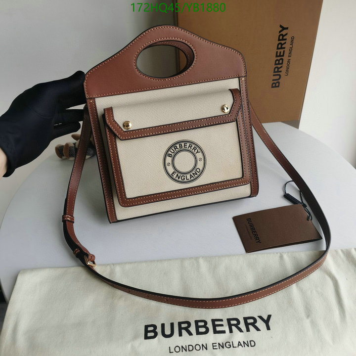 Burberry Bag-(Mirror)-Handbag-,Code: YB1880,$: 175USD