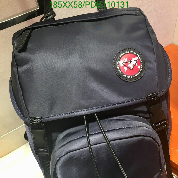 Prada Bag-(Mirror)-Backpack-,Code: PDB110131,$:185USD