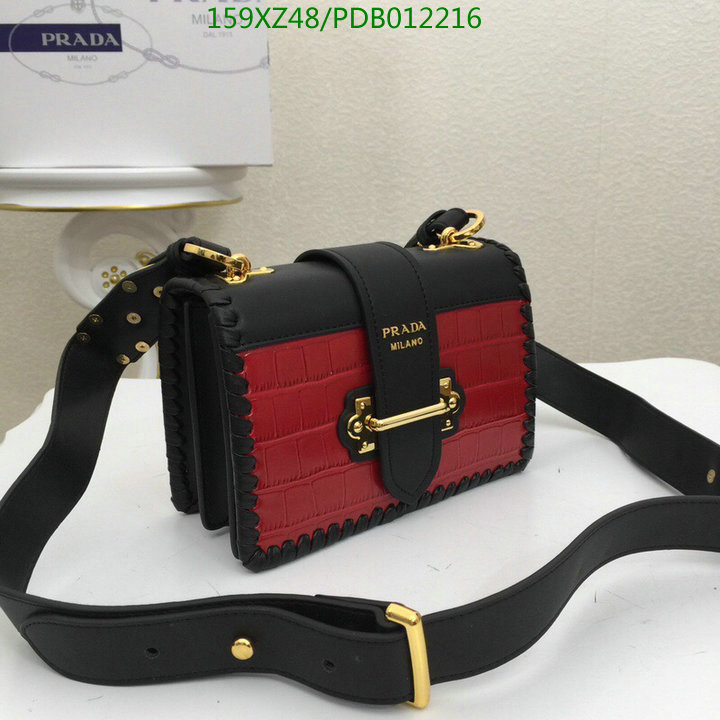 Prada Bag-(Mirror)-Diagonal-,Code: PDB012216,$:159USD