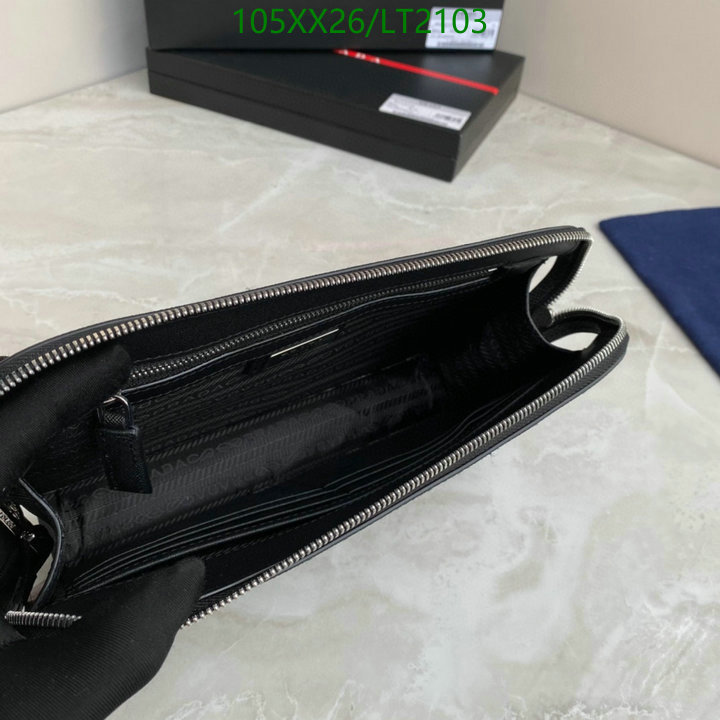 Prada Bag-(Mirror)-Wallet-,Code: LT2103,$: 105USD