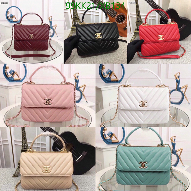 Chanel Bags ( 4A )-Diagonal-,Code: XB134,$: 99USD