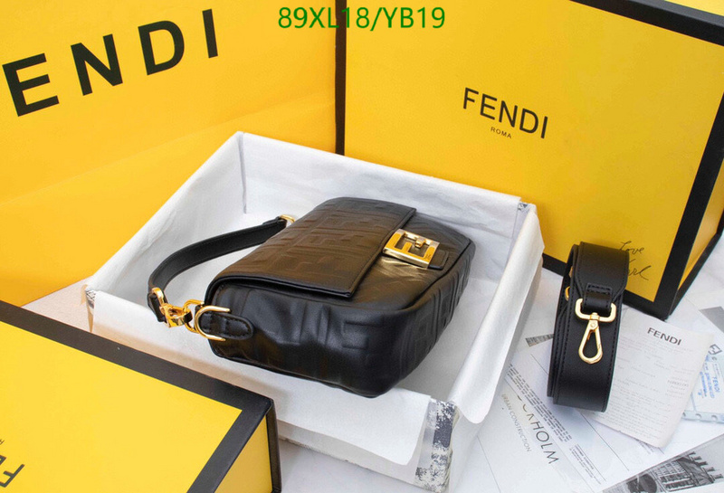 Fendi Bag-(4A)-Baguette-,Code: YB19,$: 89USD