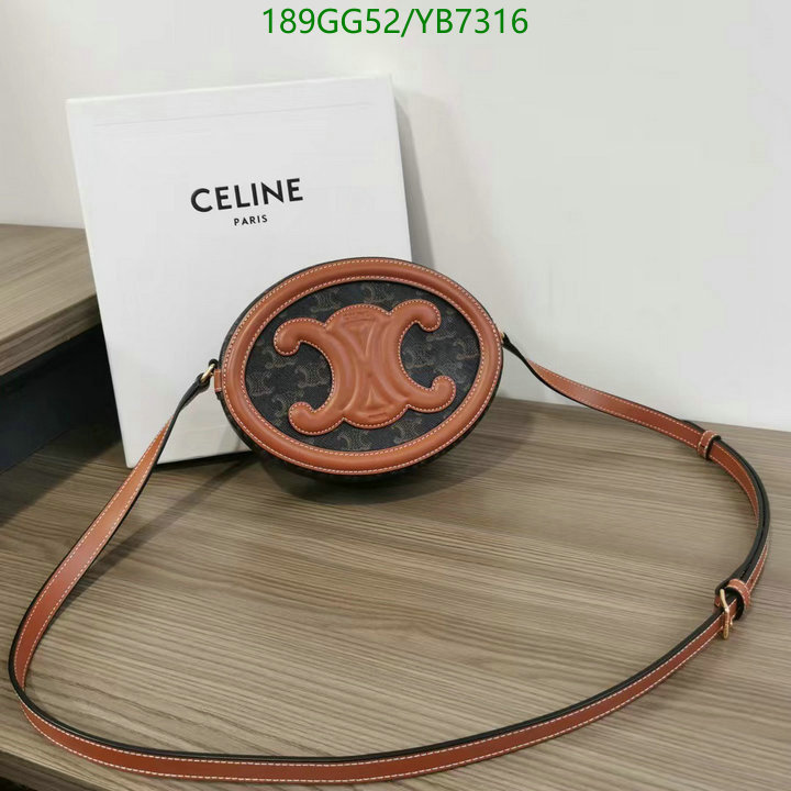 Celine Bag-(Mirror)-Diagonal-,Code: YB7316,$: 189USD