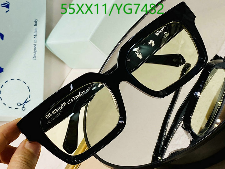 Glasses-Off-White, Code: YG7482,$: 55USD