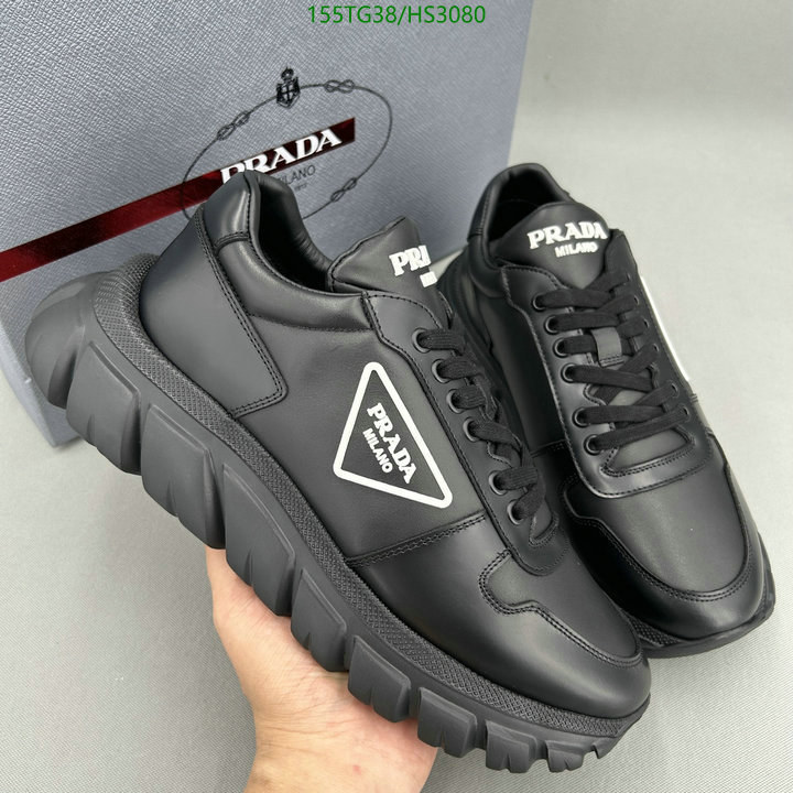 Men shoes-Prada, Code: HS3080,$: 155USD