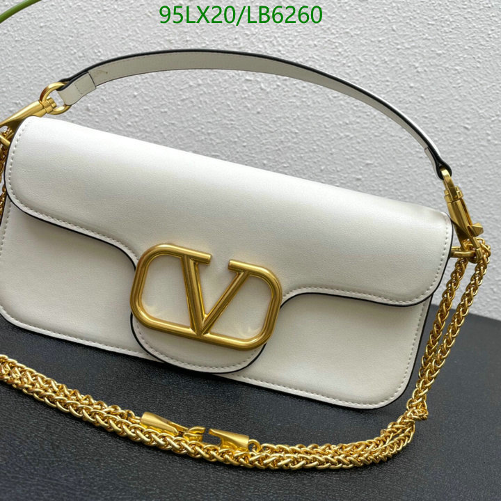 Valentino Bag-(4A)-LOC-V Logo ,Code: LB6260,$: 95USD