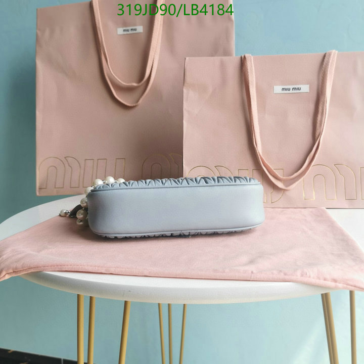 Miu Miu Bag-(Mirror)-Handbag-,Code: LB4184,$: 319USD