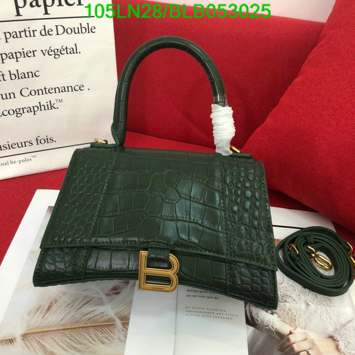 Balenciaga Bag-(4A)-Hourglass-,Code: BLB053025,$: 105USD