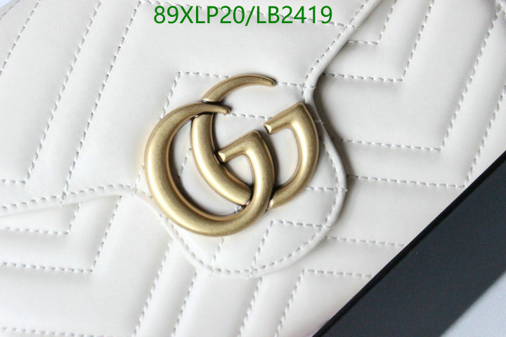 Gucci Bag-(4A)-Marmont,Code: LB2419,$: 89USD