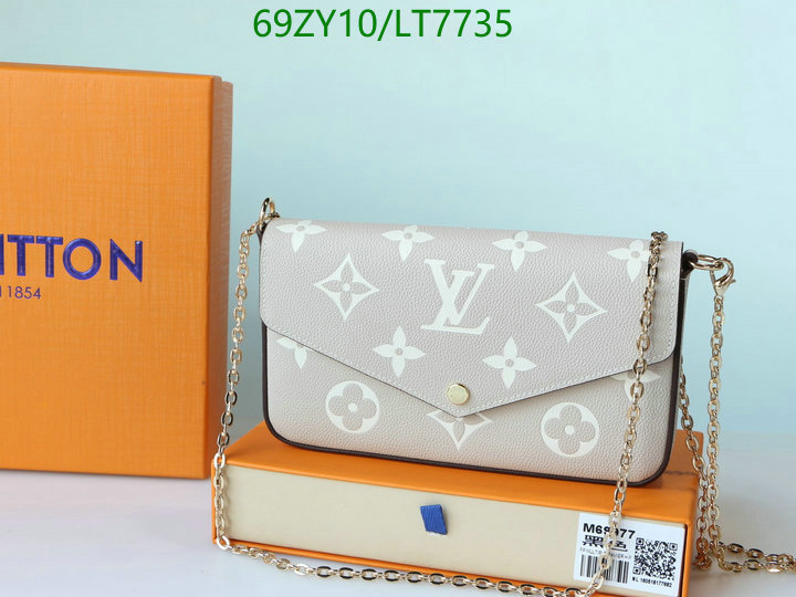 LV Bags-(4A)-Wallet-,Code: LT7735,$: 69USD