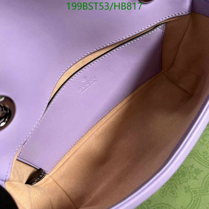 Gucci Bag-(Mirror)-Marmont,Code: HB817,$: 199USD