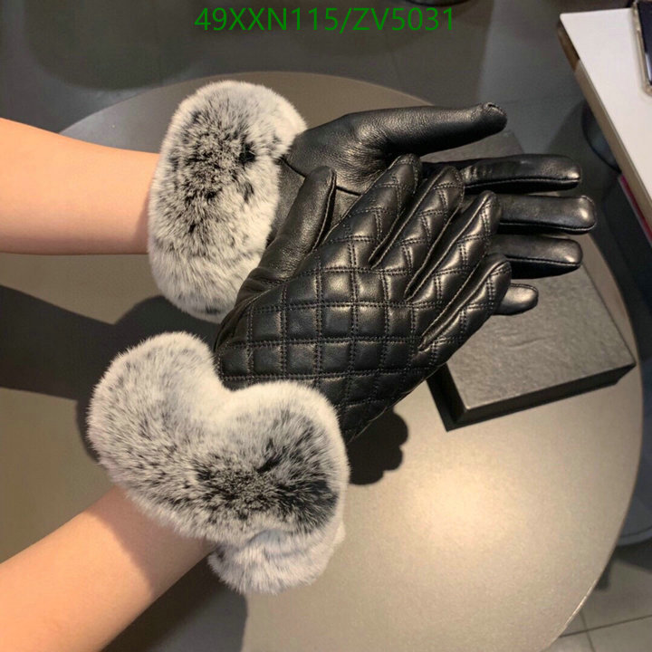 Gloves-Chanel, Code: ZV5031,$: 49USD
