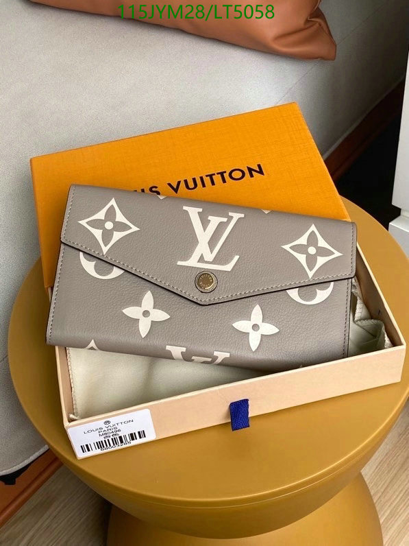 LV Bags-(Mirror)-Wallet-,Code: LT5058,$: 119USD