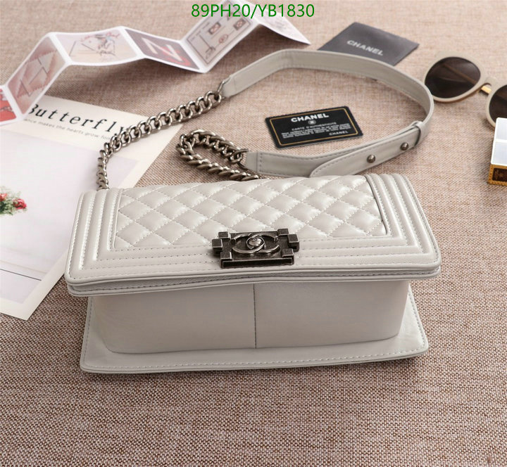 Chanel Bags ( 4A )-Le Boy,Code: YB1830,$: 89USD