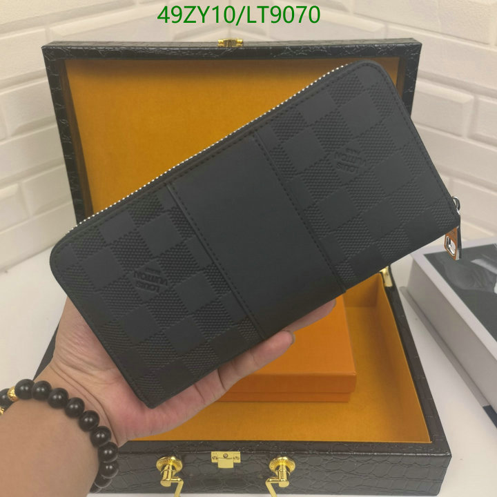 LV Bags-(4A)-Wallet-,Code: LT9070,$: 49USD
