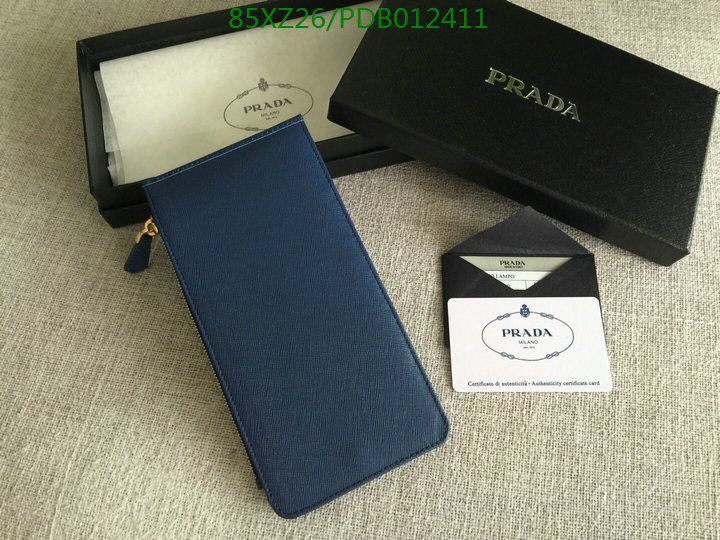 Prada Bag-(Mirror)-Wallet-,Code: PDB012411,$:85USD