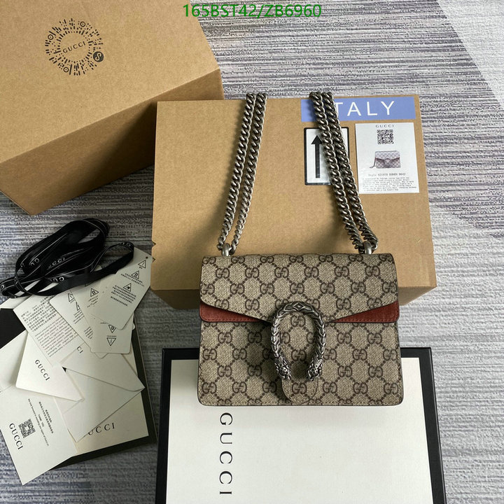 Gucci Bag-(Mirror)-Dionysus-,Code: ZB6960,$: 165USD