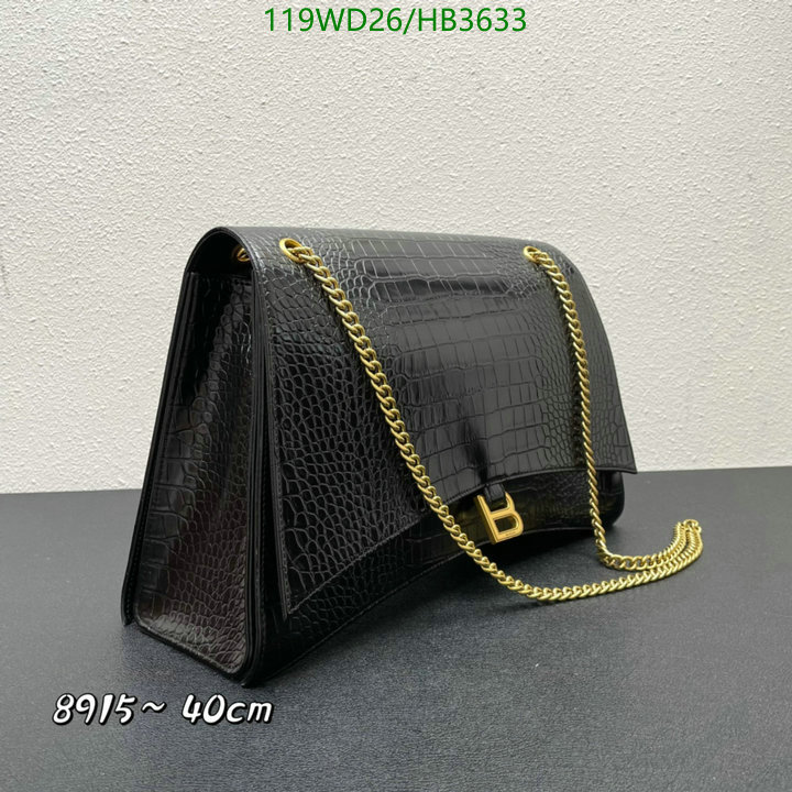 Balenciaga Bag-(4A)-Other Styles-,Code: HB3633,$: 119USD