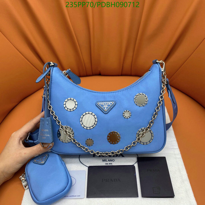 Prada Bag-(Mirror)-Re-Edition 2005,Code:PDBH090712,$:235USD