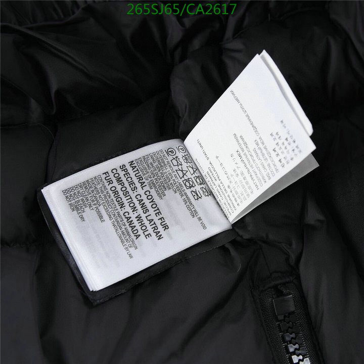 Down jacket Men-Canada Goose, Code: CA2617,$: 265USD