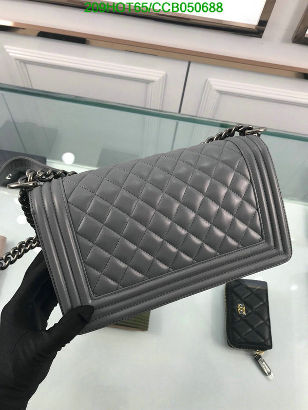 Chanel Bags -(Mirror)-Le Boy,Code: CCB050688,$: 209USD