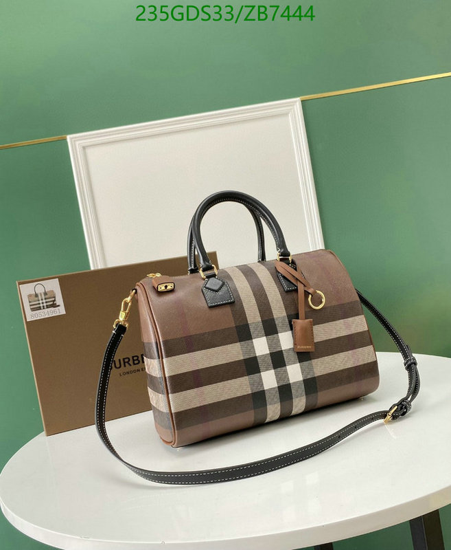 Burberry Bag-(Mirror)-Handbag-,Code: ZB7444,$: 235USD