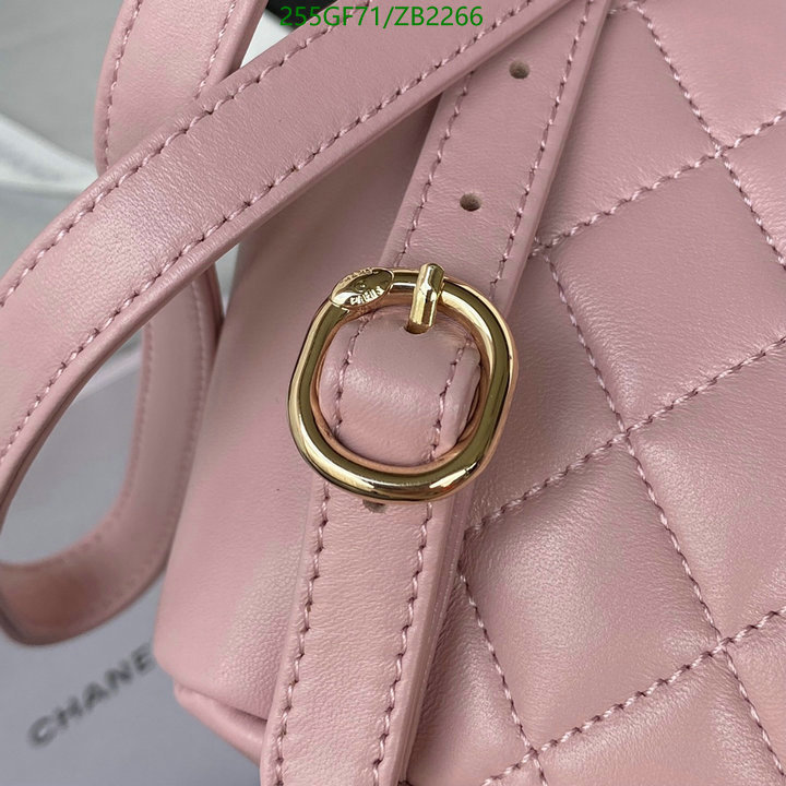 Chanel Bags -(Mirror)-Backpack-,Code: ZB2266,$: 255USD