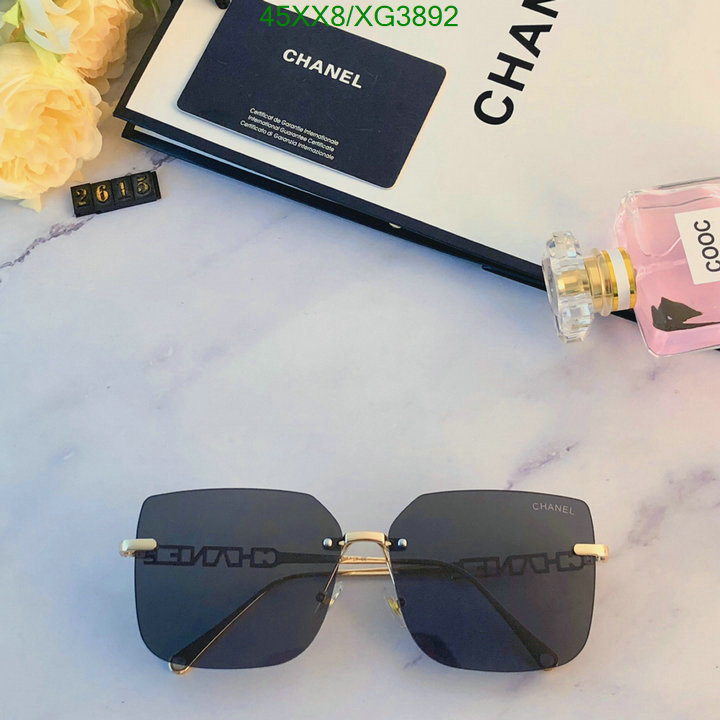 Glasses-Chanel, Code: XG3892,$: 45USD