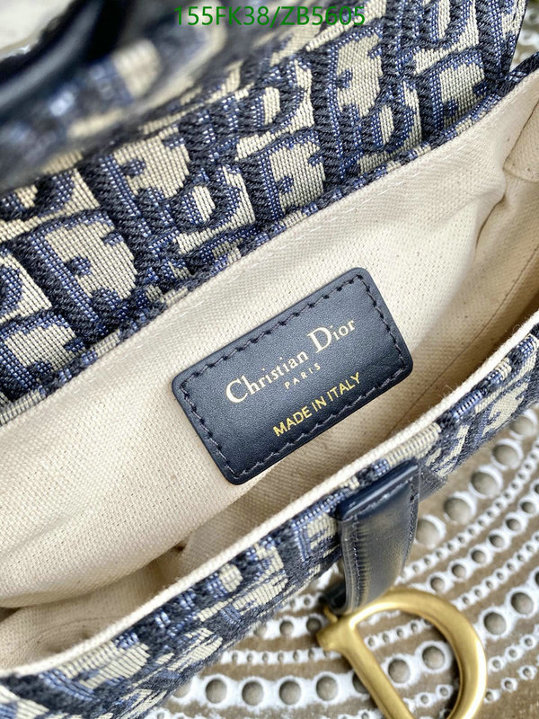 Dior Bags -(Mirror)-Saddle-,Code: ZB5605,$: 155USD