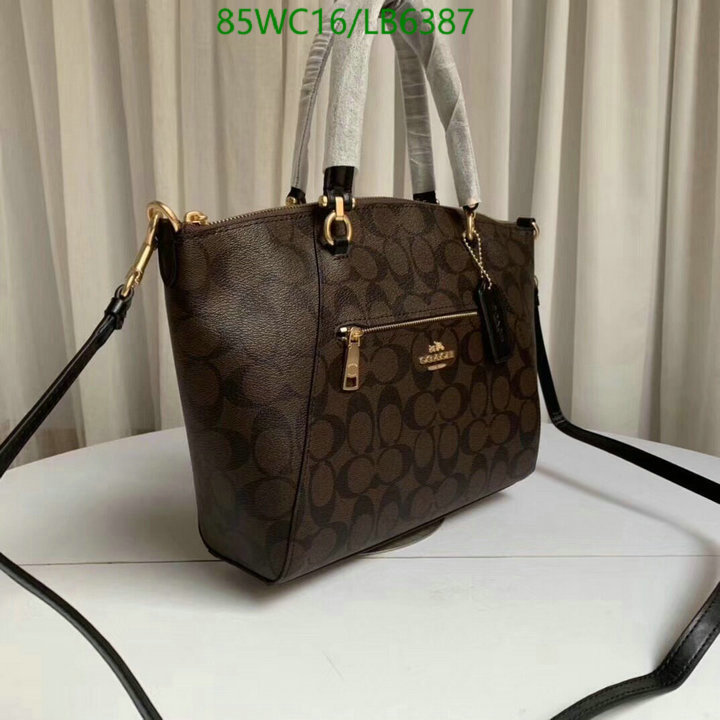 Coach Bag-(4A)-Tote-,Code: LB6387,$: 85USD