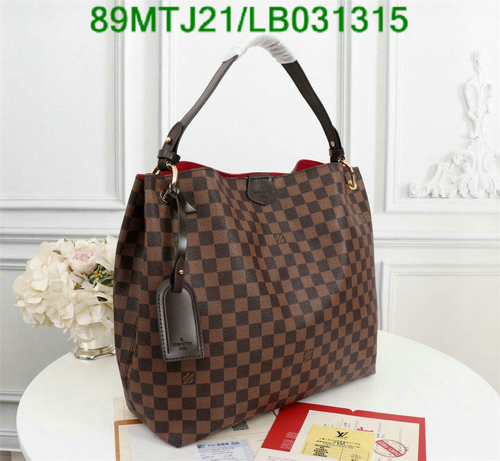 LV Bags-(4A)-Handbag Collection-,Code: LB031315,$: 89USD